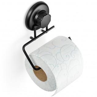 Suction Cup Toilet Paper Holder HA-73103 MBK (BLACK)